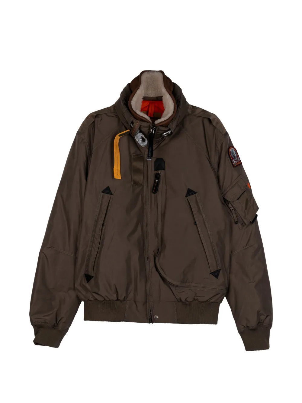Parajumpers Fire S. Bomber Jacket In Brown