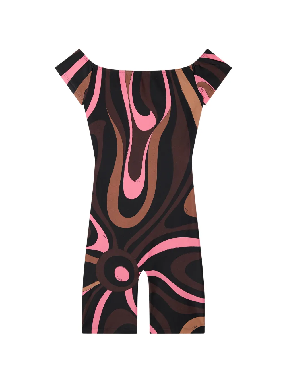 PUCCI Marmo print jumpsuit Zwart