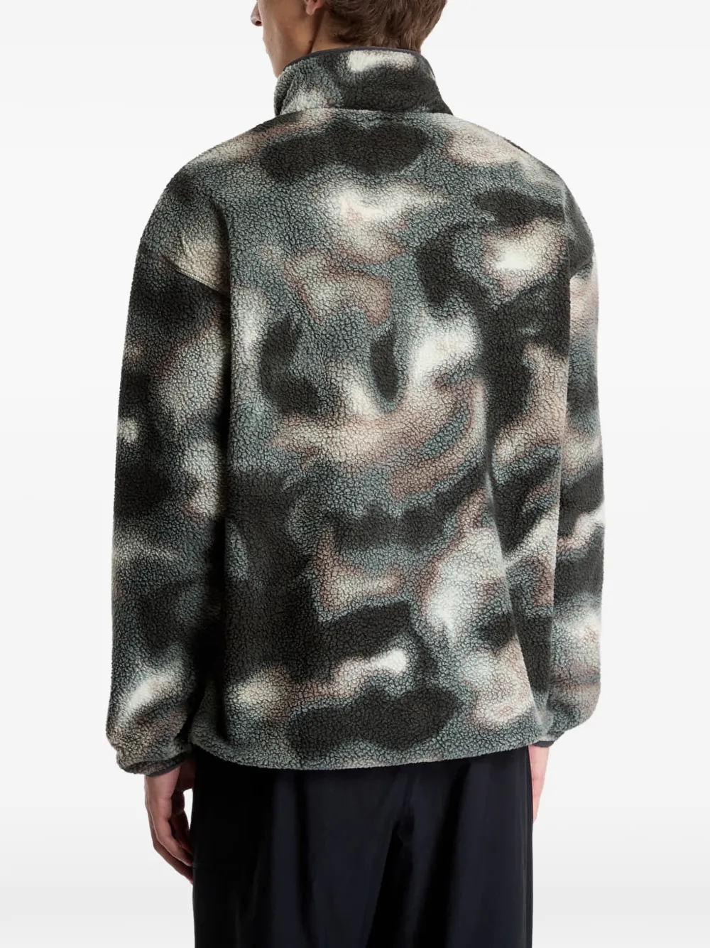 Columbia Helvetia II printed fleece sweater Grijs