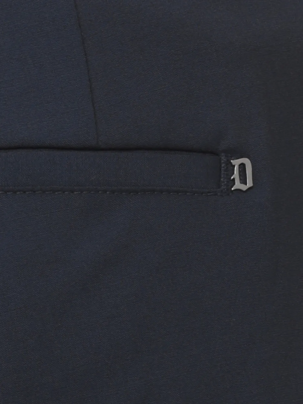 DONDUP pressed-crease tailored trousers Blauw