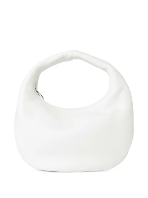 Aeta small round leather tote bag