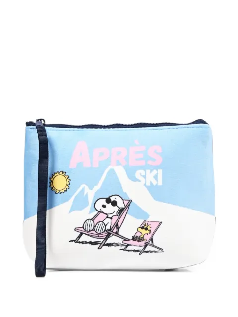MC2 Saint Barth Kids x Peanuts Aline Après Ski Snoopy and Woodstock printed clutch bag