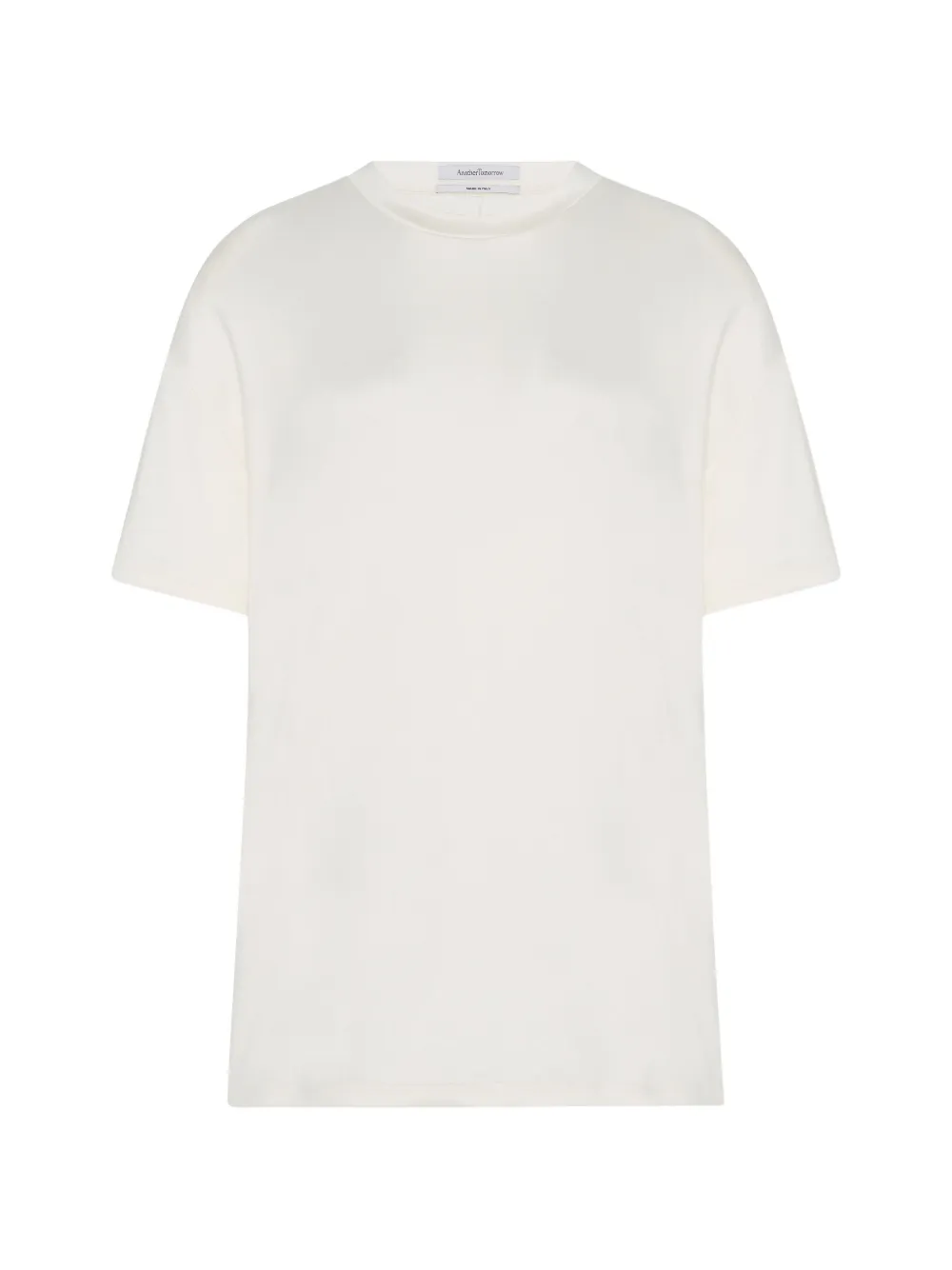 Another Tomorrow relaxed-fit short-sleeve T-shirt Wit