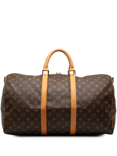 Louis Vuitton Pre-Owned 1990 Monogram Keepall Bandouliere 50 travel bag