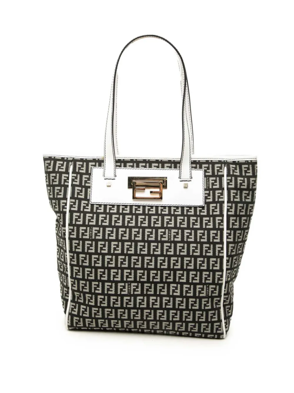 Fendi Pre-Owned 2000-2010 Zucchino Canvas tote bag - Weiß