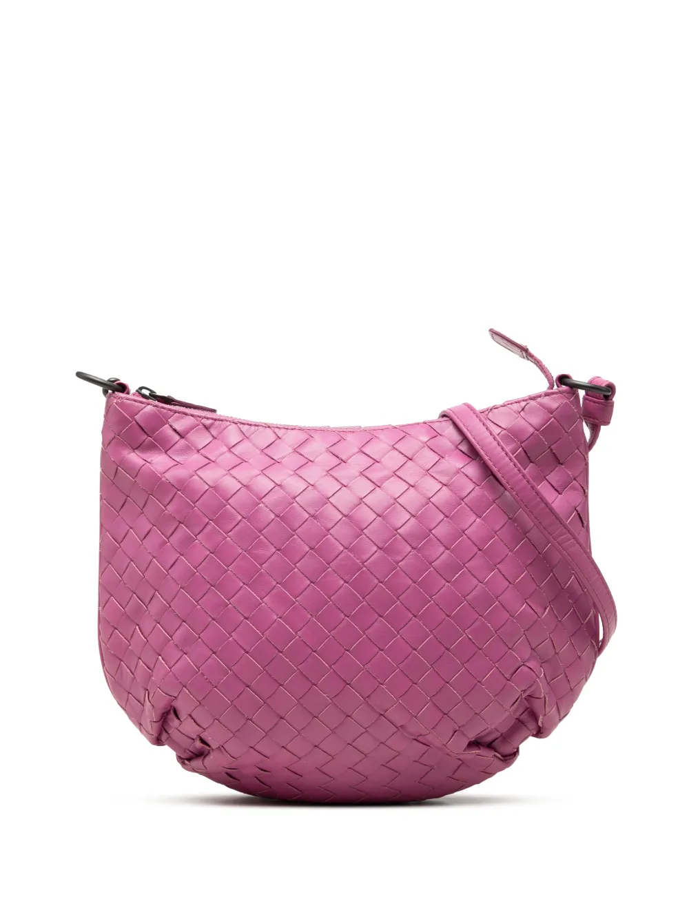Bottega Veneta Pre-Owned 2012-2026 Nappa Intrecciato crossbody bag - Violett