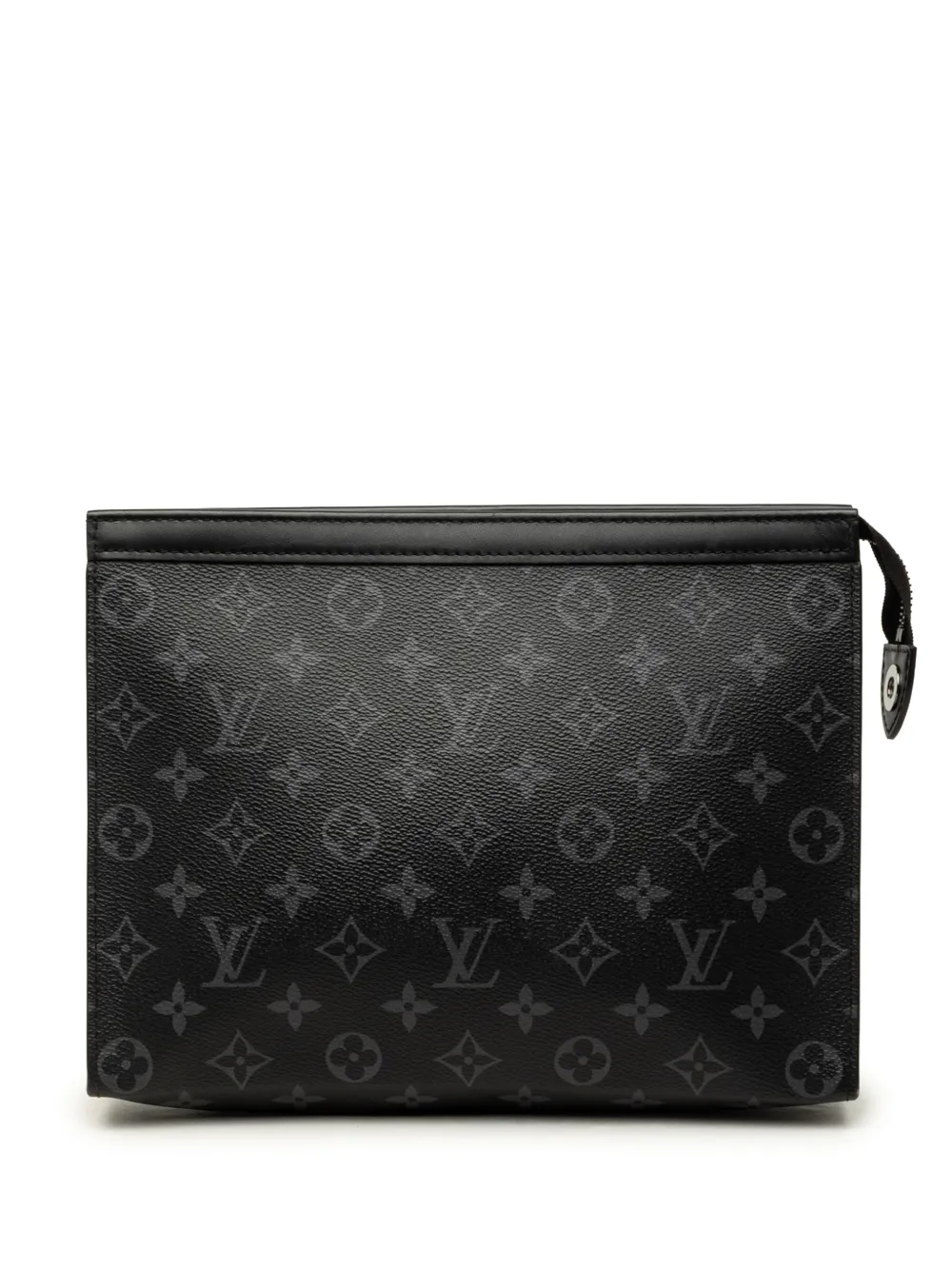Louis Vuitton Pre-Owned 2021-2026 Monogram Eclipse Pochette Voyage MM clutch bag - Nero