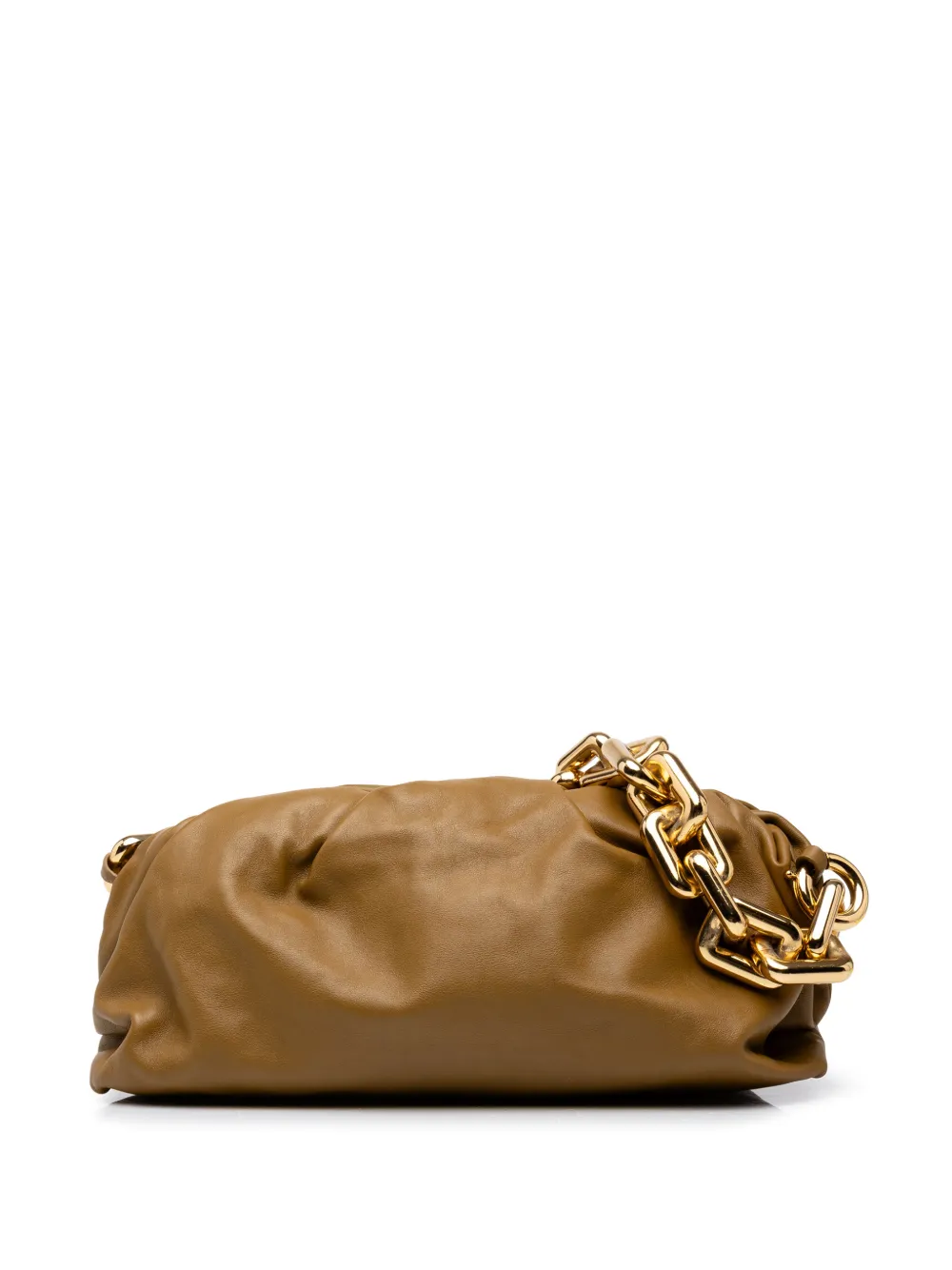 Bottega Veneta Pre-Owned 2012-2026 Lambskin Chain Pouch shoulder bag - Braun