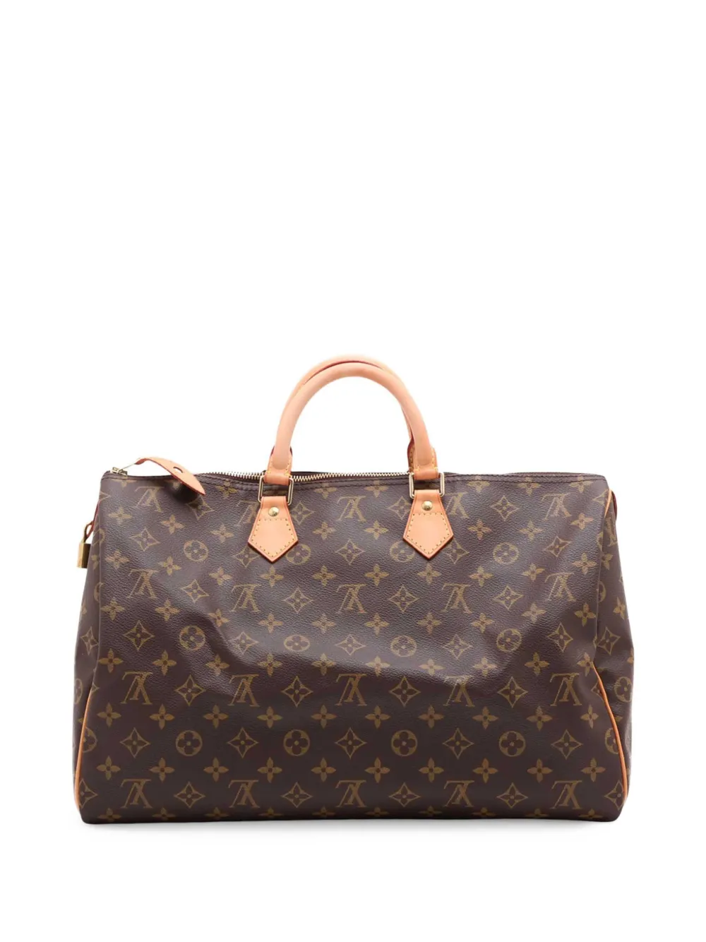 Louis Vuitton Pre-Owned 2001 Monogram Speedy 40 boston bag - Braun