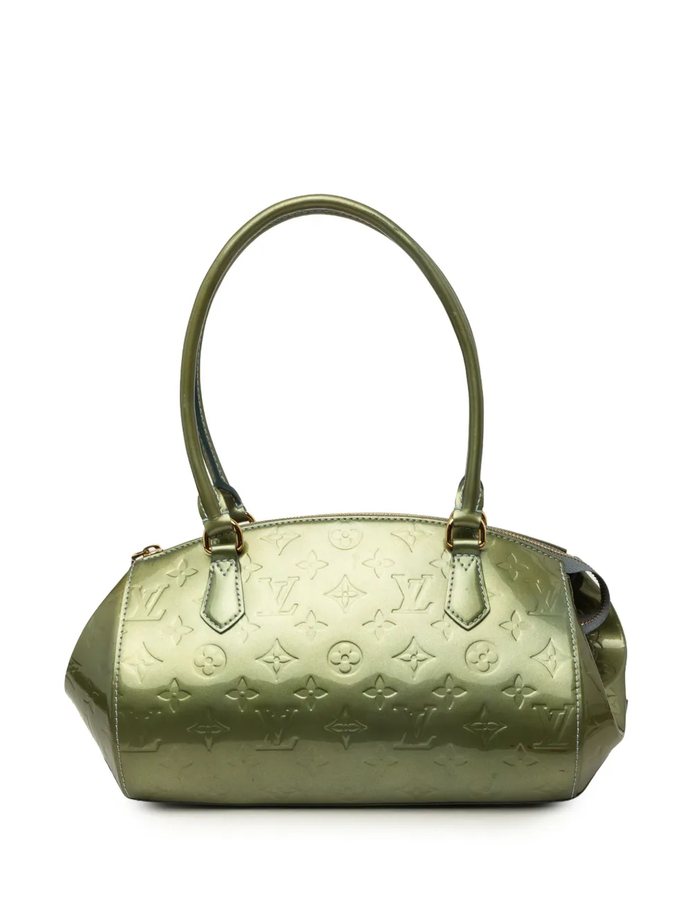 Louis Vuitton Pre-Owned 2011 Monogram Vernis Sherwood PM shoulder bag - Verde