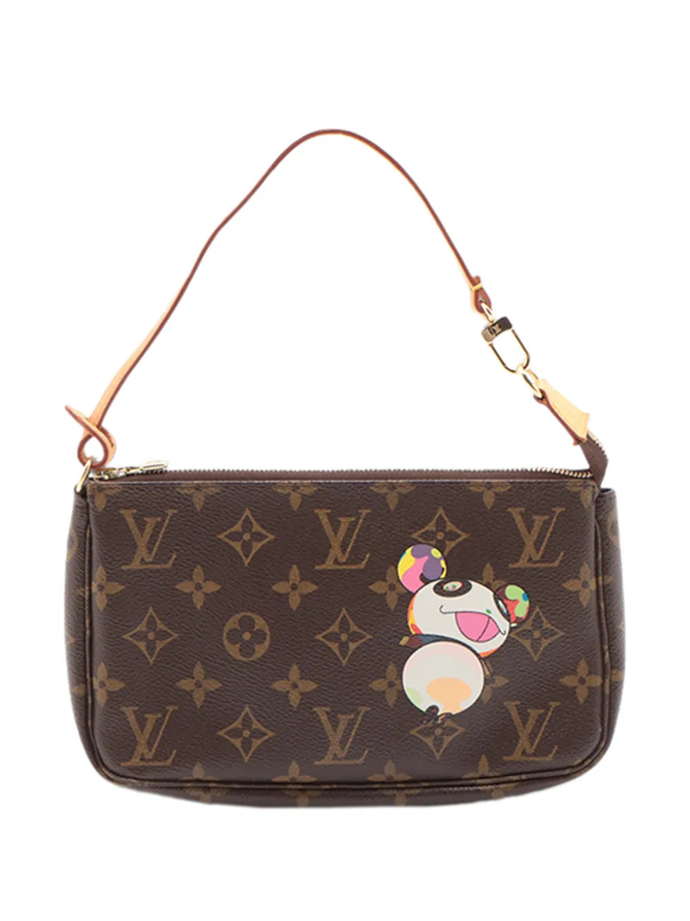 Louis Vuitton Pre-Owned 2004 Takashi Murakami Monogram Panda Pochette Accessoires shoulder bag - Marrone