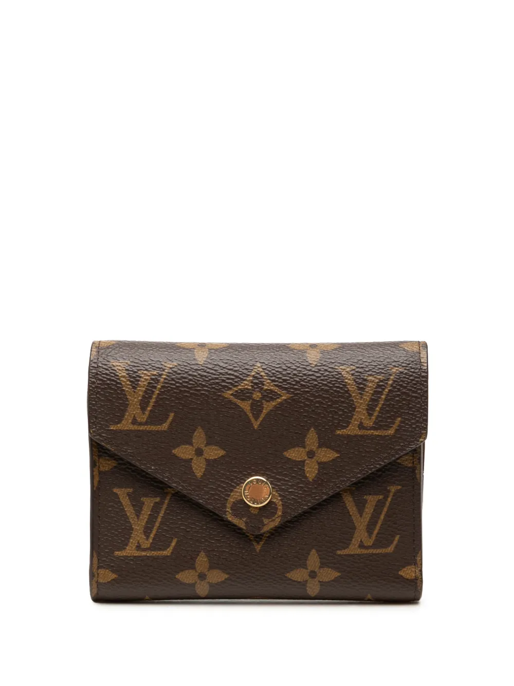 Louis Vuitton Pre-Owned 2021-2026 Monogram Victorine Wallet small wallets - Marrone