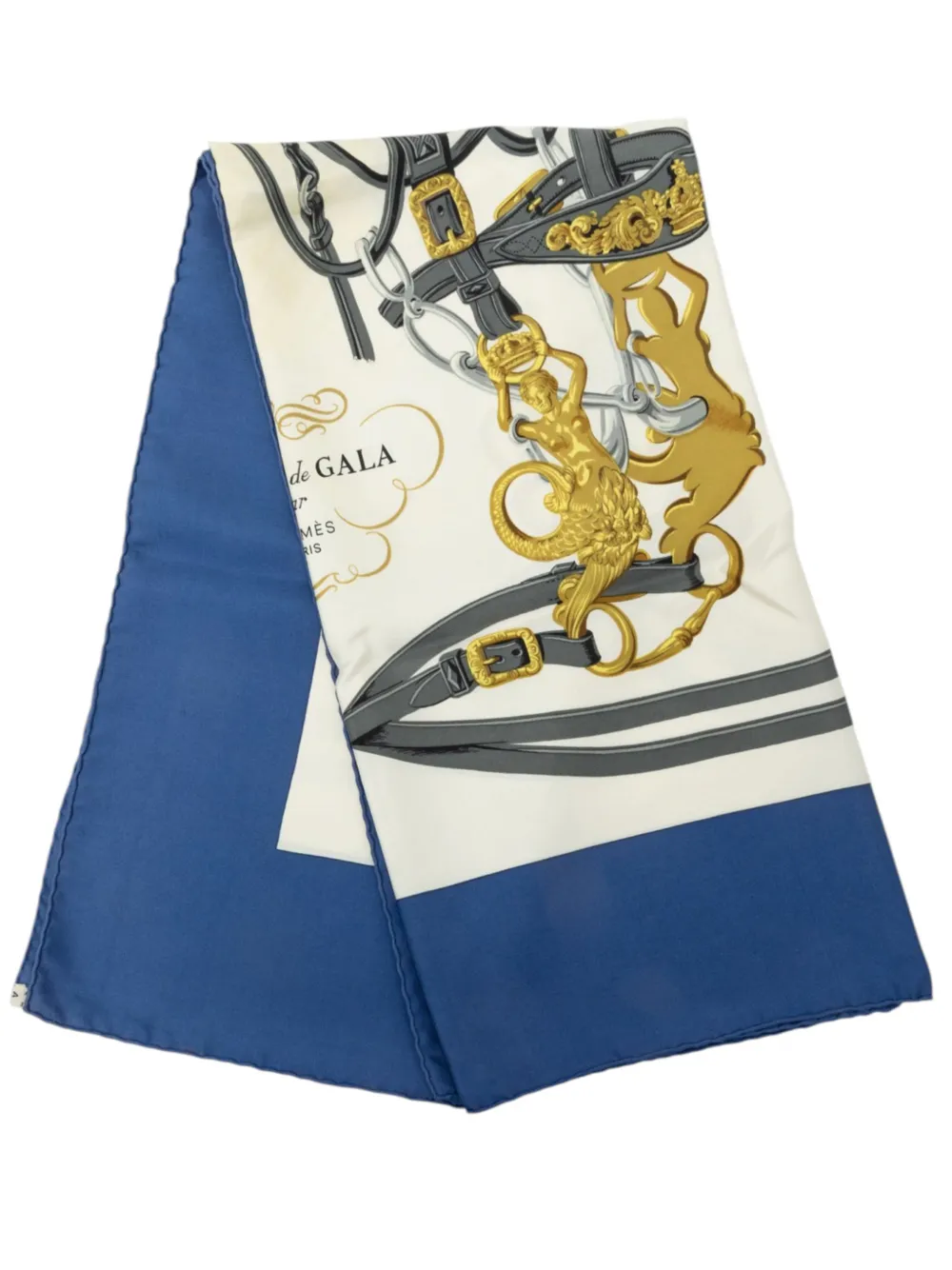 Hermès Pre-Owned 20th Century Brides de Gala Silk Scarf 90 scarves - Weiß