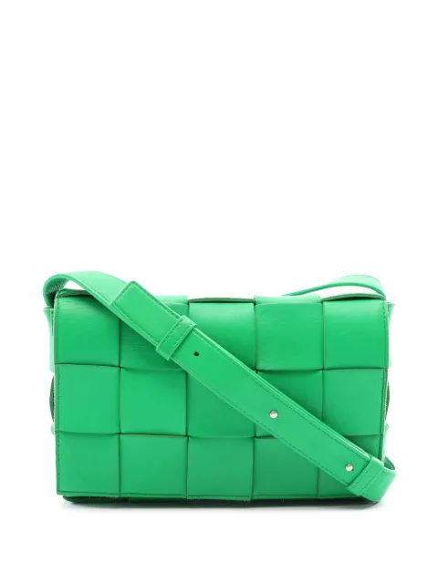Bottega Veneta Pre-Owned sac à bandoulière Cassette en cuir Nappa Intrecciato (2012-2026)