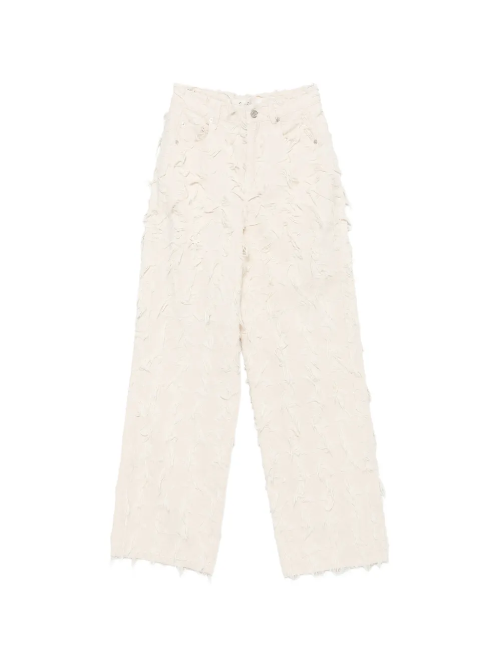 Séfr Loose Cut distressed-finish jeans | Neutrals | Image 1
