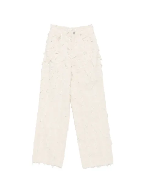 Séfr Loose Cut distressed-finish jeans