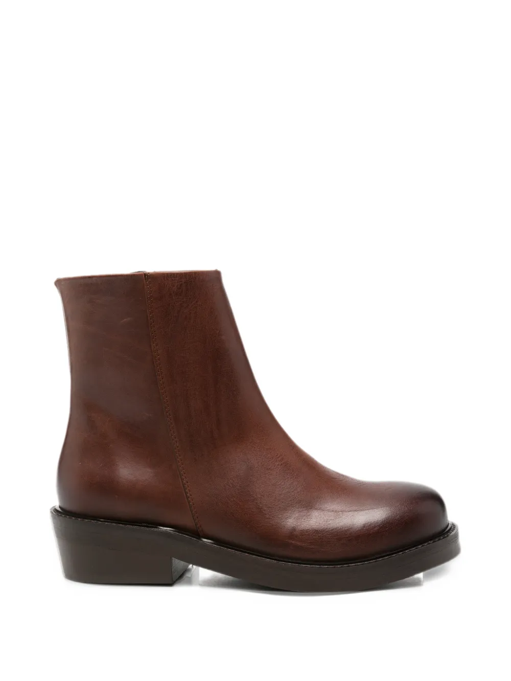 Séfr Lerato leather ankle boots - Marron Séfr Lerato leather ankle boots - Marron