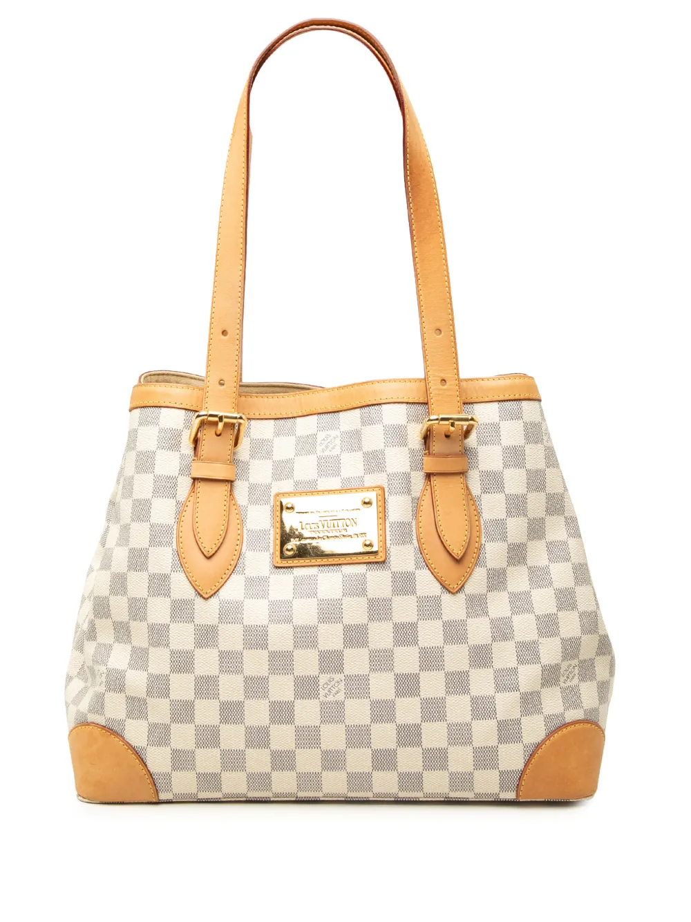 Louis Vuitton Pre-Owned 2009 Damier Azur Hampstead MM tote bag - Weiß