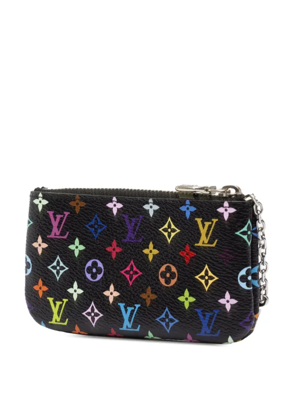 LOUIS VUITTON マルチカラー ケース キーチェーン付 Louis Vuitton Pre-Owned 2025 村上隆 モノグラム マルチカラー