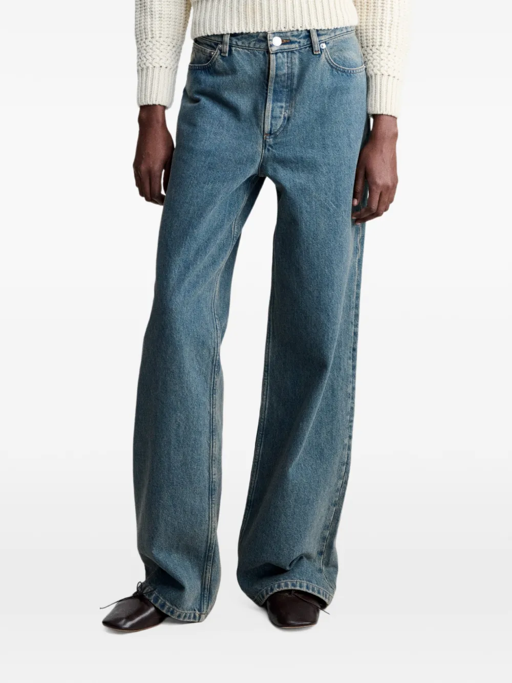 A.P.C. Elisabeth straight-leg jeans - Blu