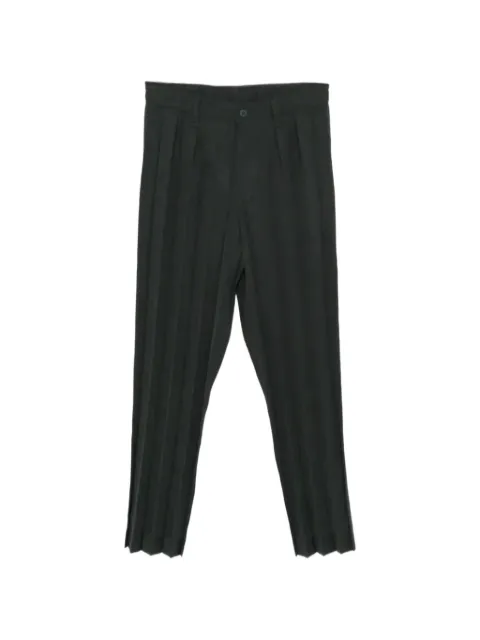 Homme Plissé Issey Miyake pantalones rectos Edge Ensemble
