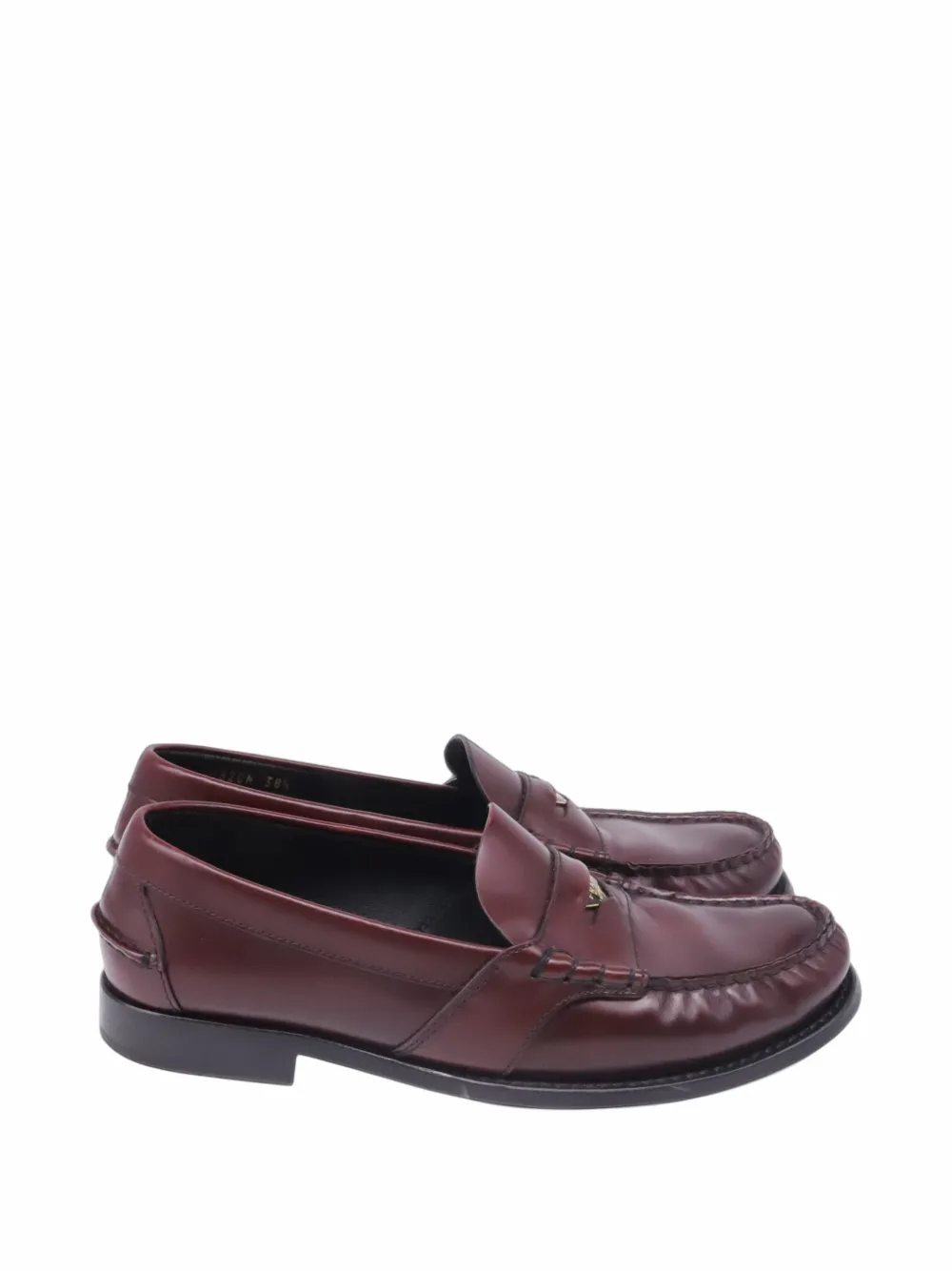 Prada Pre-Owned 2010s Penny loafers - Rot