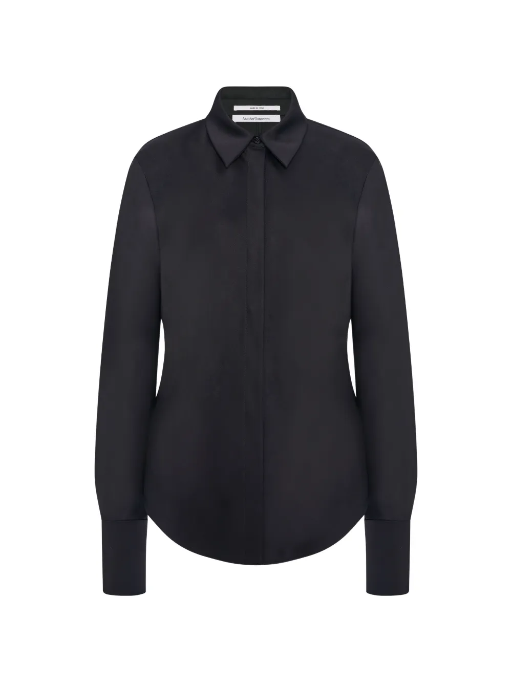 Another Tomorrow Bias long-sleeve shirt - Schwarz