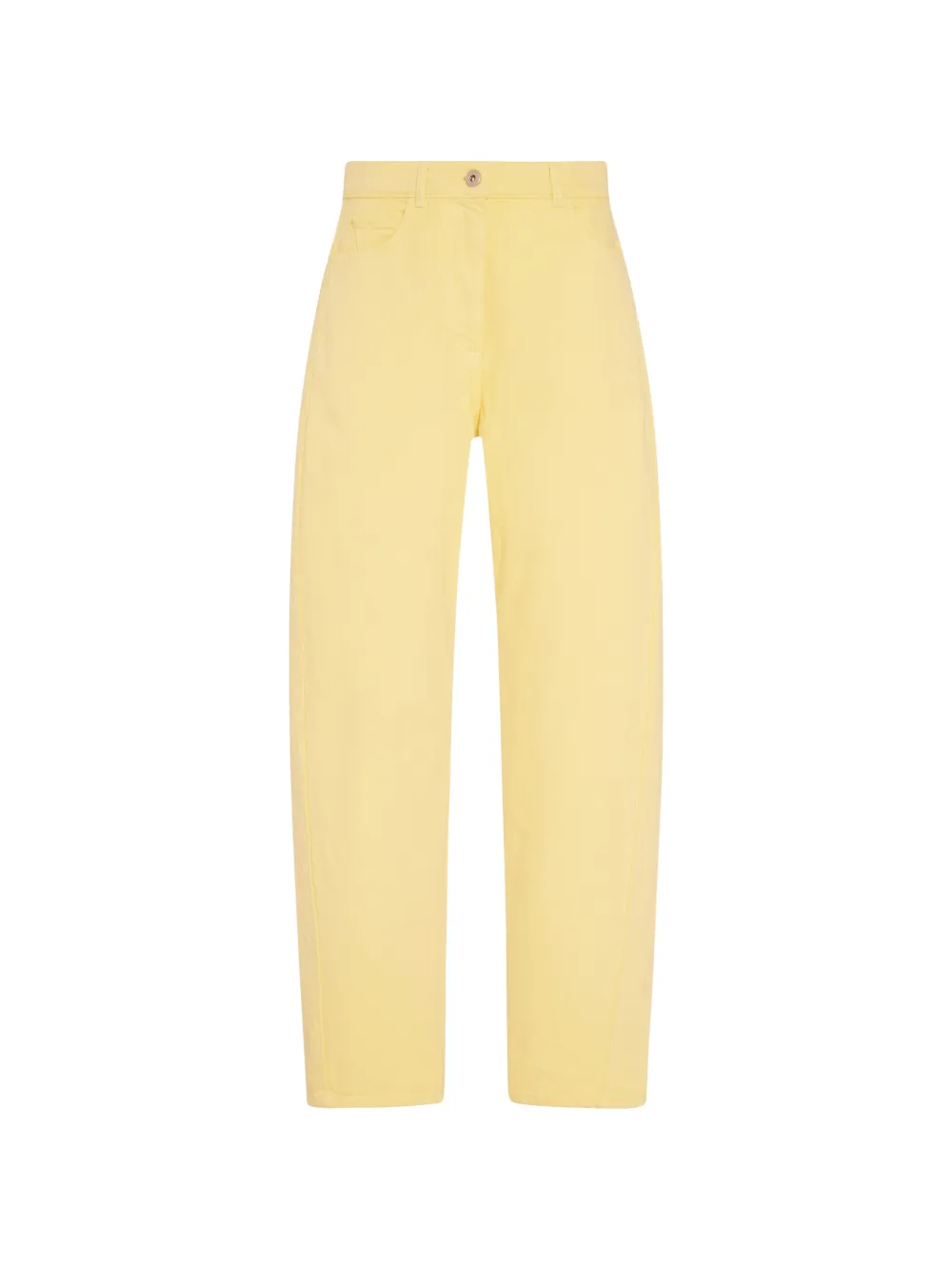 Another Tomorrow curved-leg jeans - Giallo