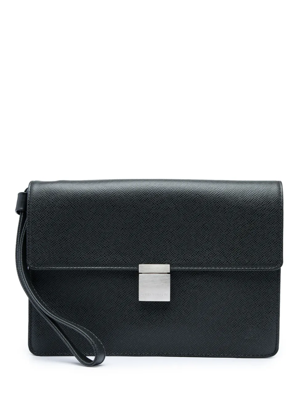 Louis Vuitton Pre-Owned 2005 Taiga Selenga clutch bag - Schwarz