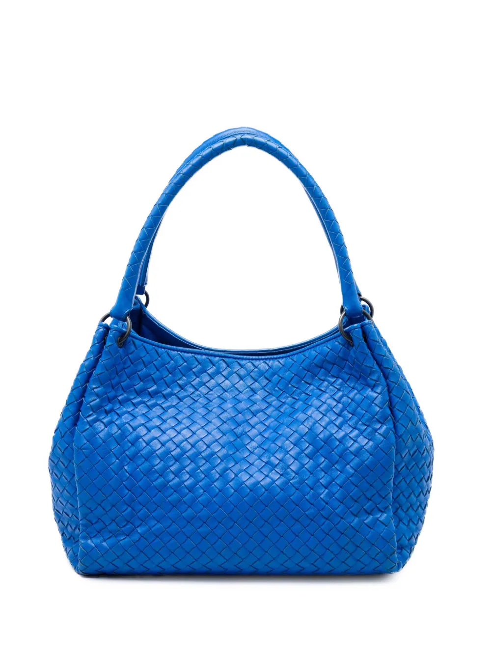 Bottega Veneta Pre-Owned 2012-2026 Nappa Intrecciato Parachute tote bag - Blau