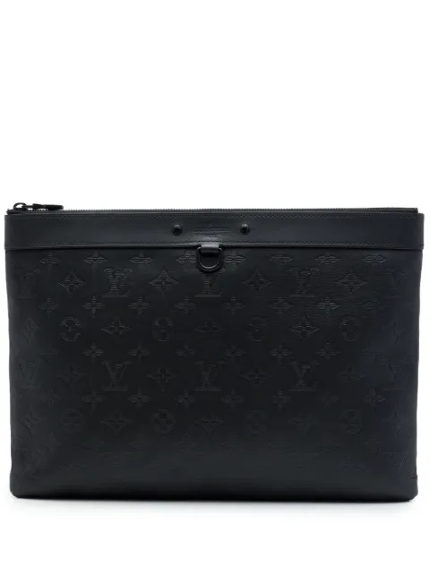 Louis Vuitton Pre-Owned 2019 Monogram Shadow Discovery Pochette clutch bag