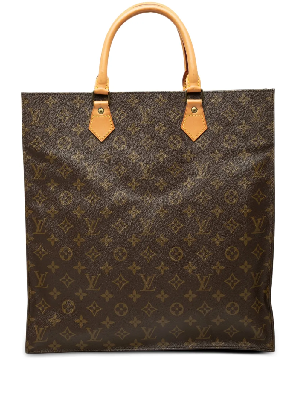 Louis Vuitton Pre-Owned 2003 Monogram Sac Plat tote bag - Marrone