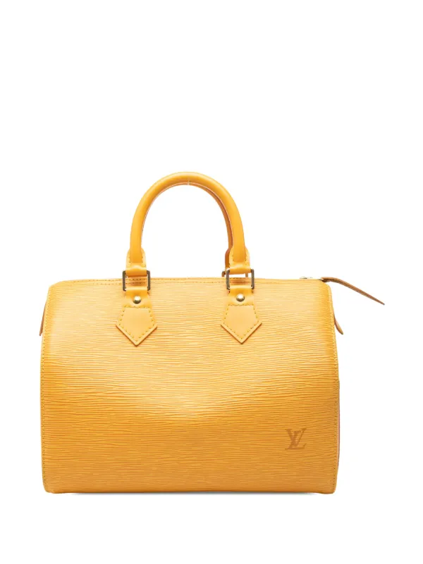 LOUIS VUITTON エピ ハンドバッグ イエロー Louis Vuitton Pre-Owned 1996 エピ スピーディ 25 ボストンバッグ