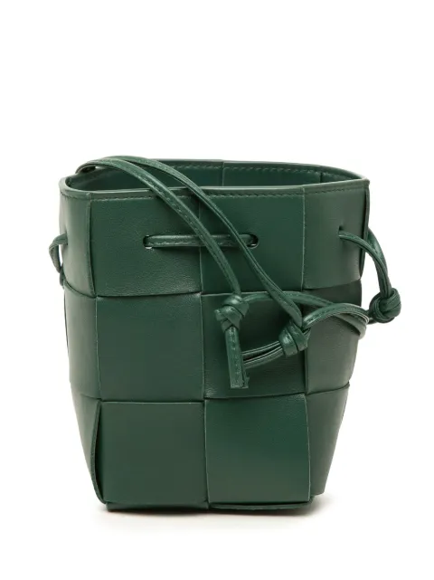Bottega Veneta Pre-Owned 2012-2026 Mini Nappa Maxi Intrecciato Cassette bucket bag