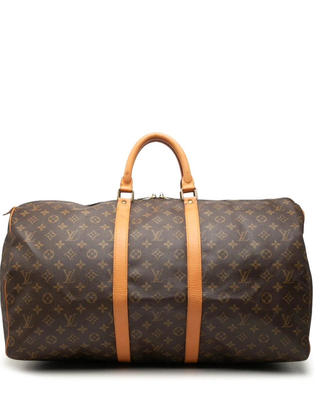 Louis Vuitton Pre-Owned 1992 Monogram Keepall 55 travel bag - Braun