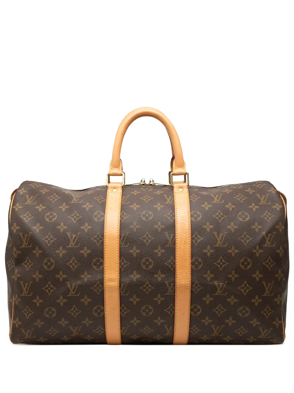 Louis Vuitton Pre-Owned 2002 Monogram Keepall 45 travel bag - Marrone