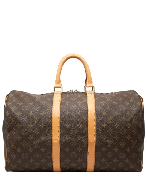 Louis Vuitton Pre-Owned 2002 Monogram Keepall 45 travel bag