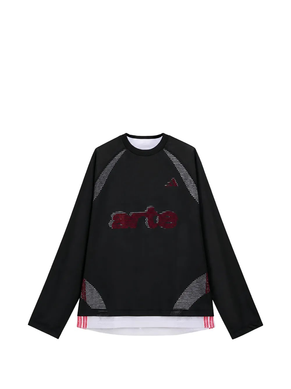 adidas x Arte Antwerp logo-print long-sleeved T-shirt Zwart