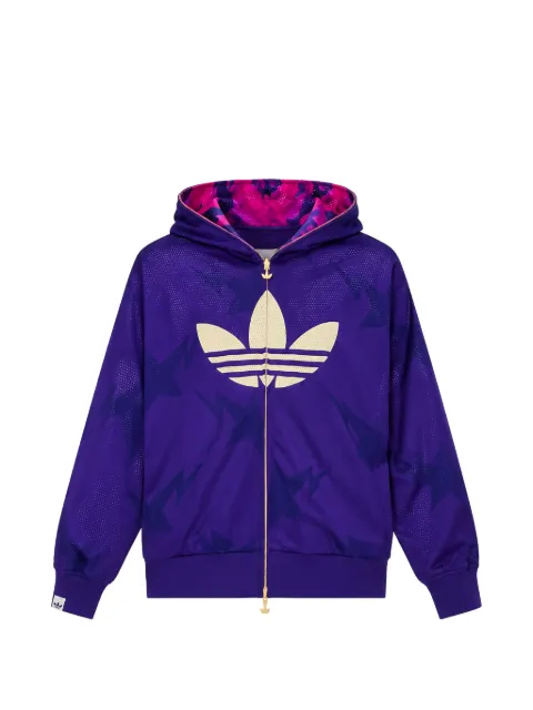 adidas x Bape camouflage-pattern reversible hooded jacket