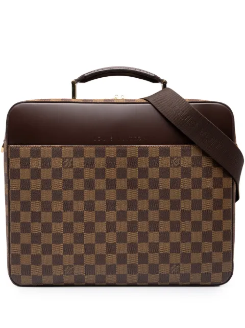 Louis Vuitton Pre-Owned 2005 Damier Ebene Porte Ordinateur Sabana business bag