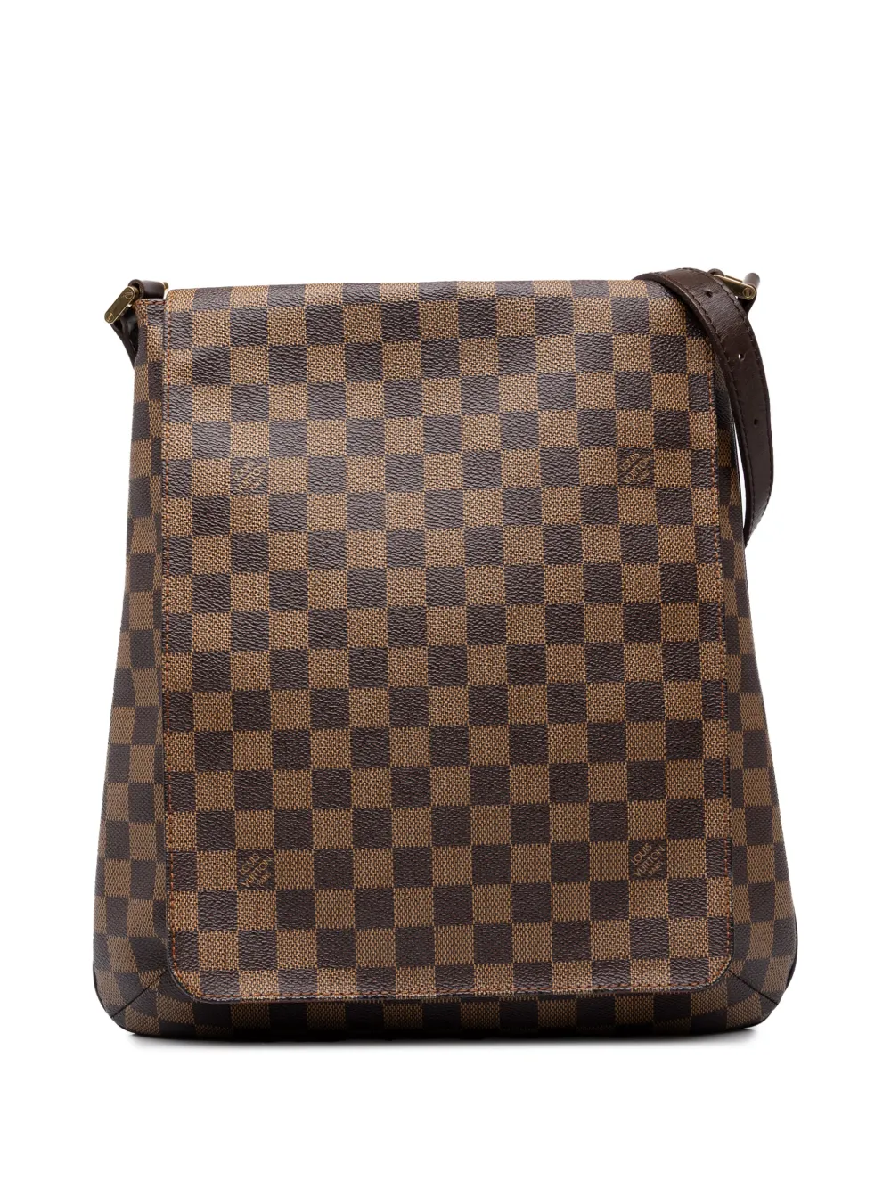 Louis Vuitton Pre-Owned 2004 Damier Ebene Musette Salsa GM crossbody bag - Marrone