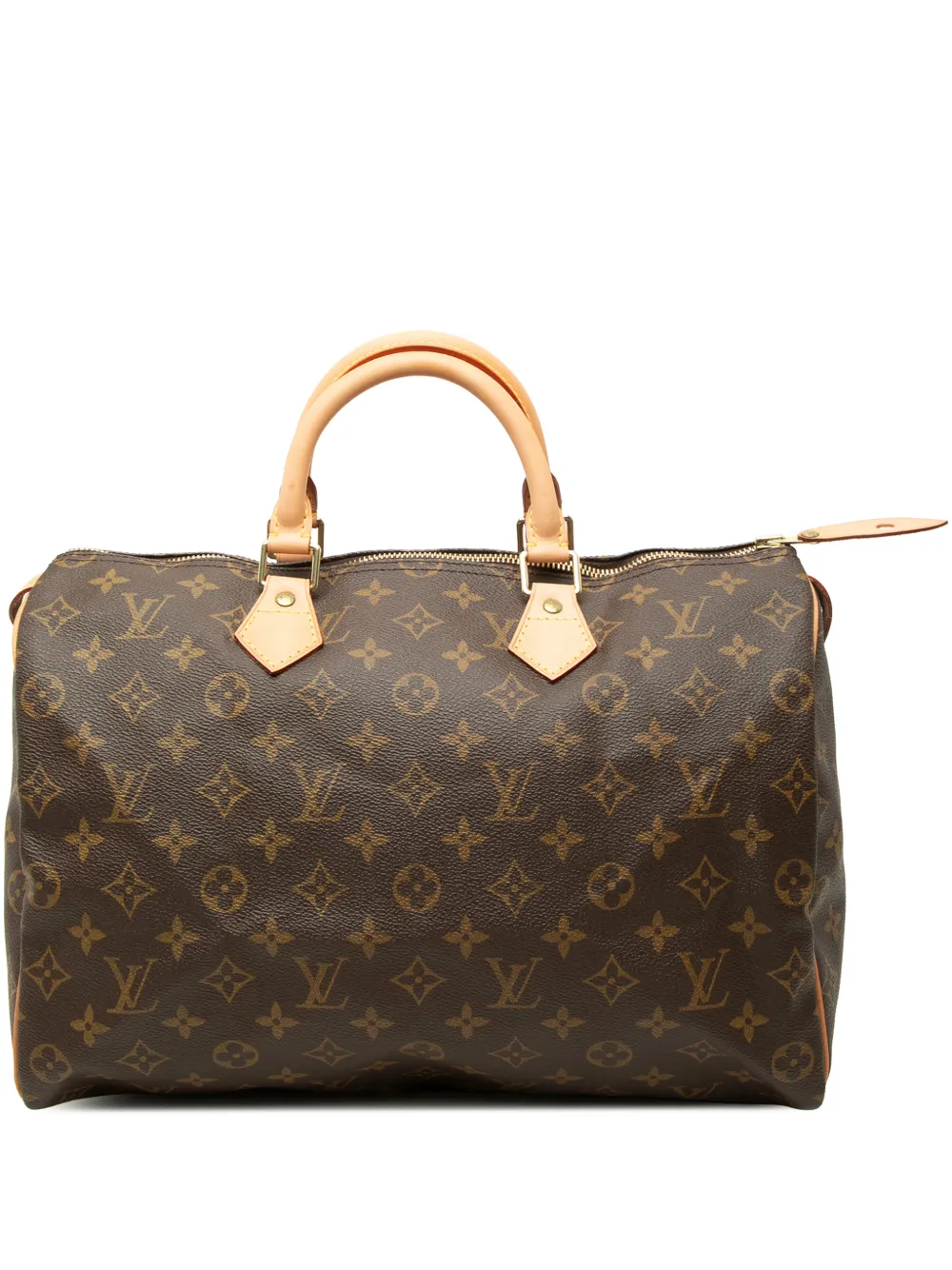 Louis Vuitton Pre-Owned 2000 Monogram Speedy 35 boston bag - Braun
