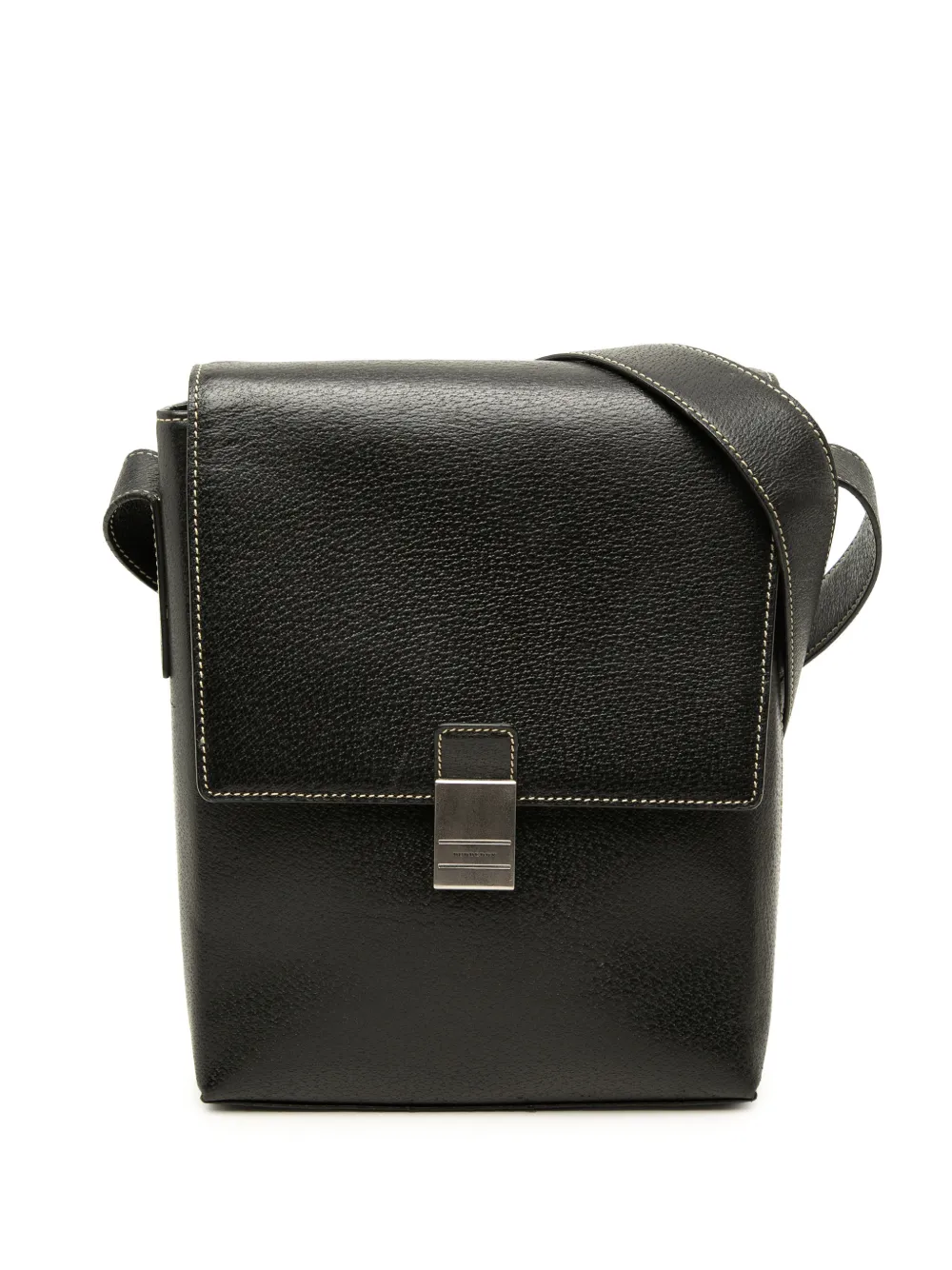 Burberry Pre-Owned 2000-2017 Leather crossbody bag - Nero