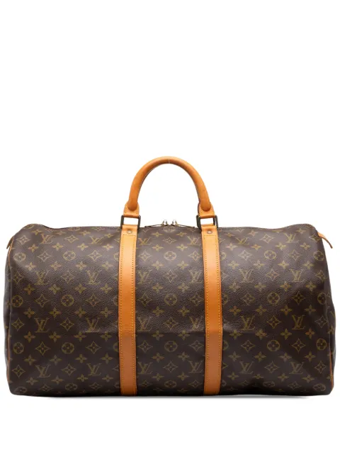 Louis Vuitton Pre-Owned 1989 Monogram Keepall 50 travel bag
