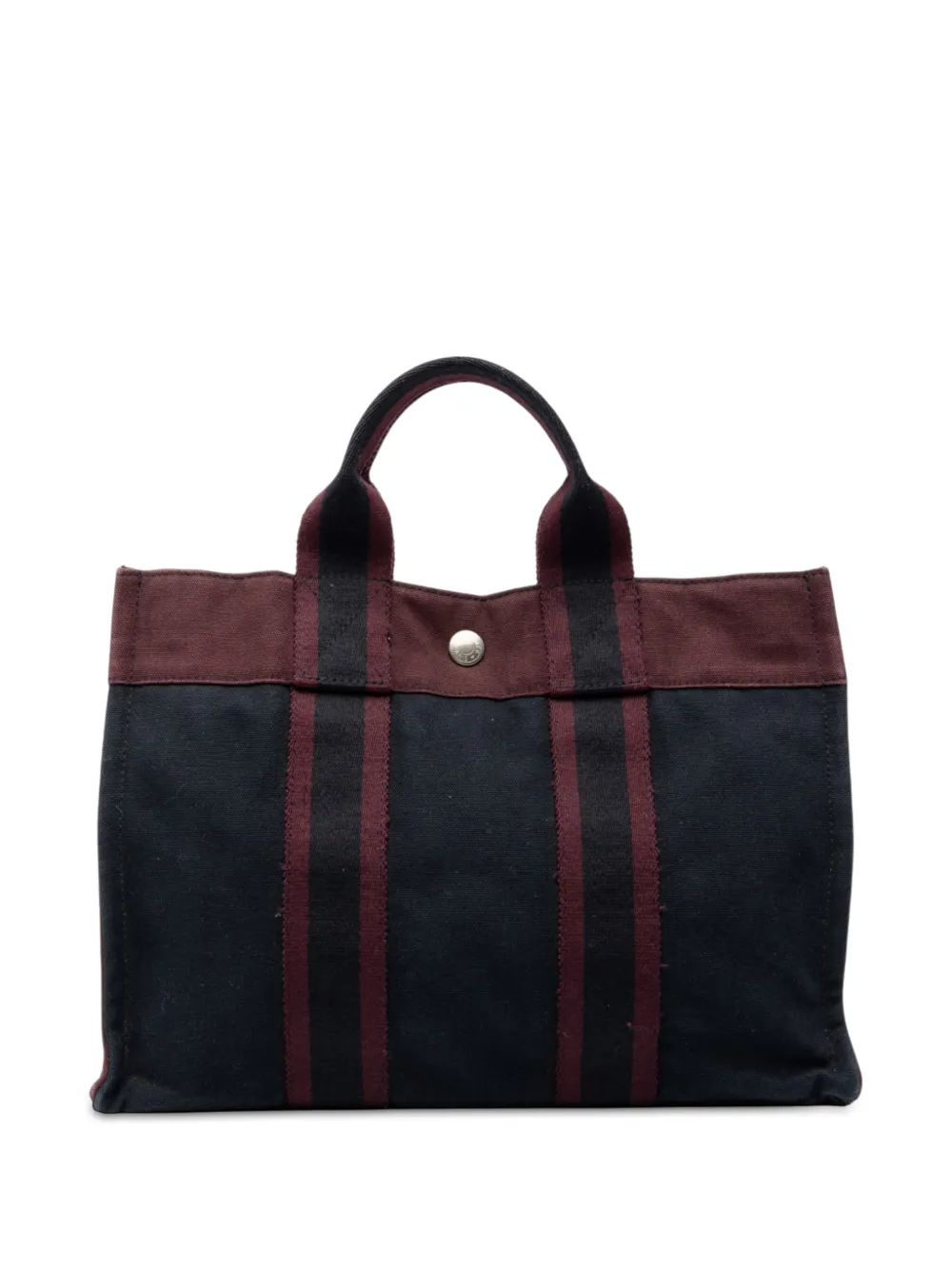 Hermès Pre-Owned 1990-2010 Bicolor Canvas Fourre Tout PM tote bag - Schwarz