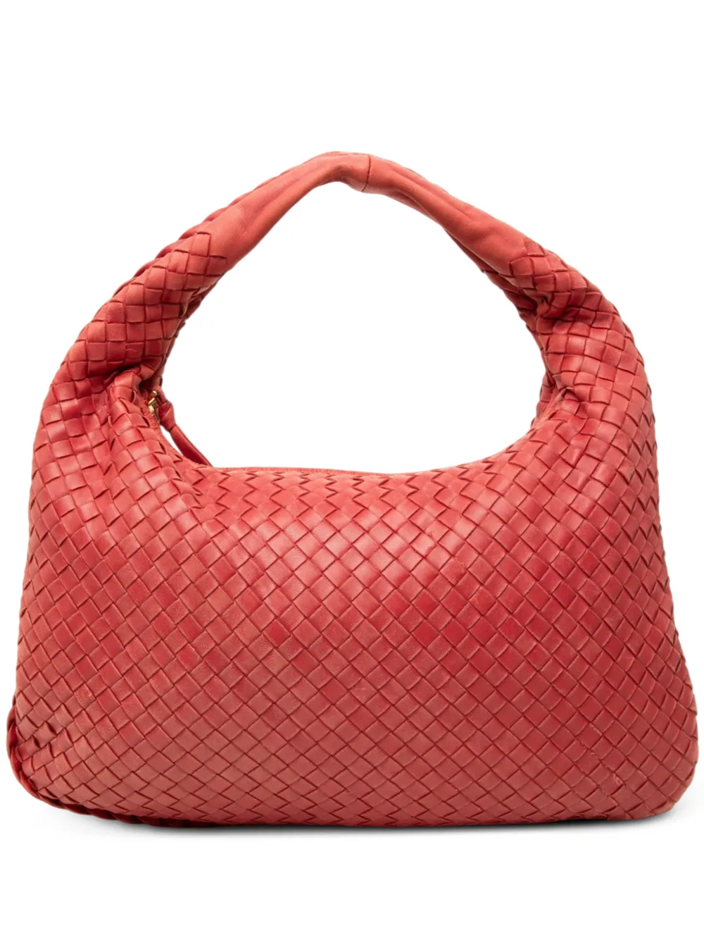Bottega Veneta Pre-Owned 2007 Small Nappa Intrecciato Veneta hobo bag - Rot