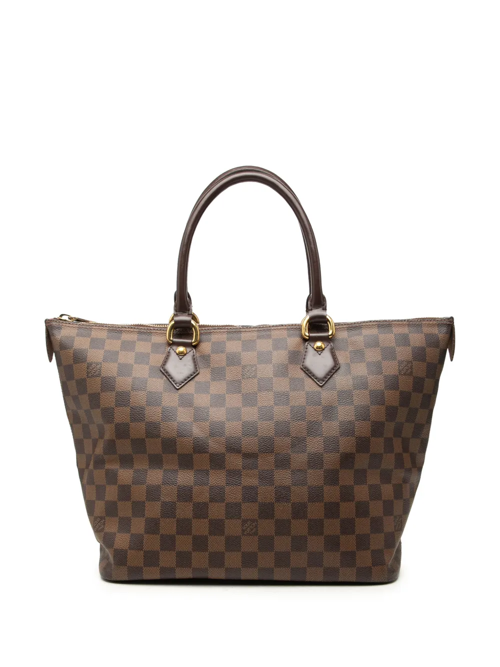 Louis Vuitton Pre-Owned 2005 Damier Ebene Saleya MM tote bag - Brown