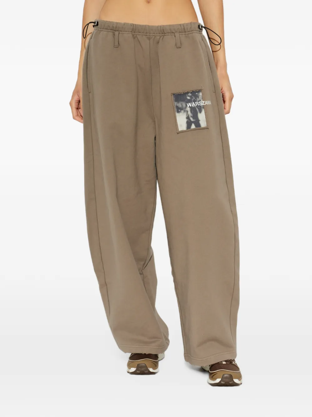MISBHV graphic-patch drawstring sweatpants Bruin