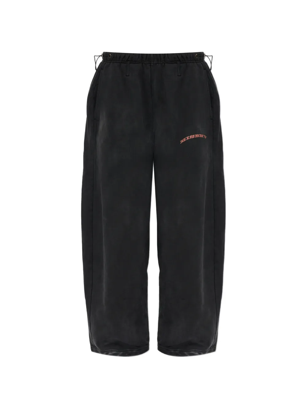 MISBHV logo-embroidered drawstring track pants - Nero