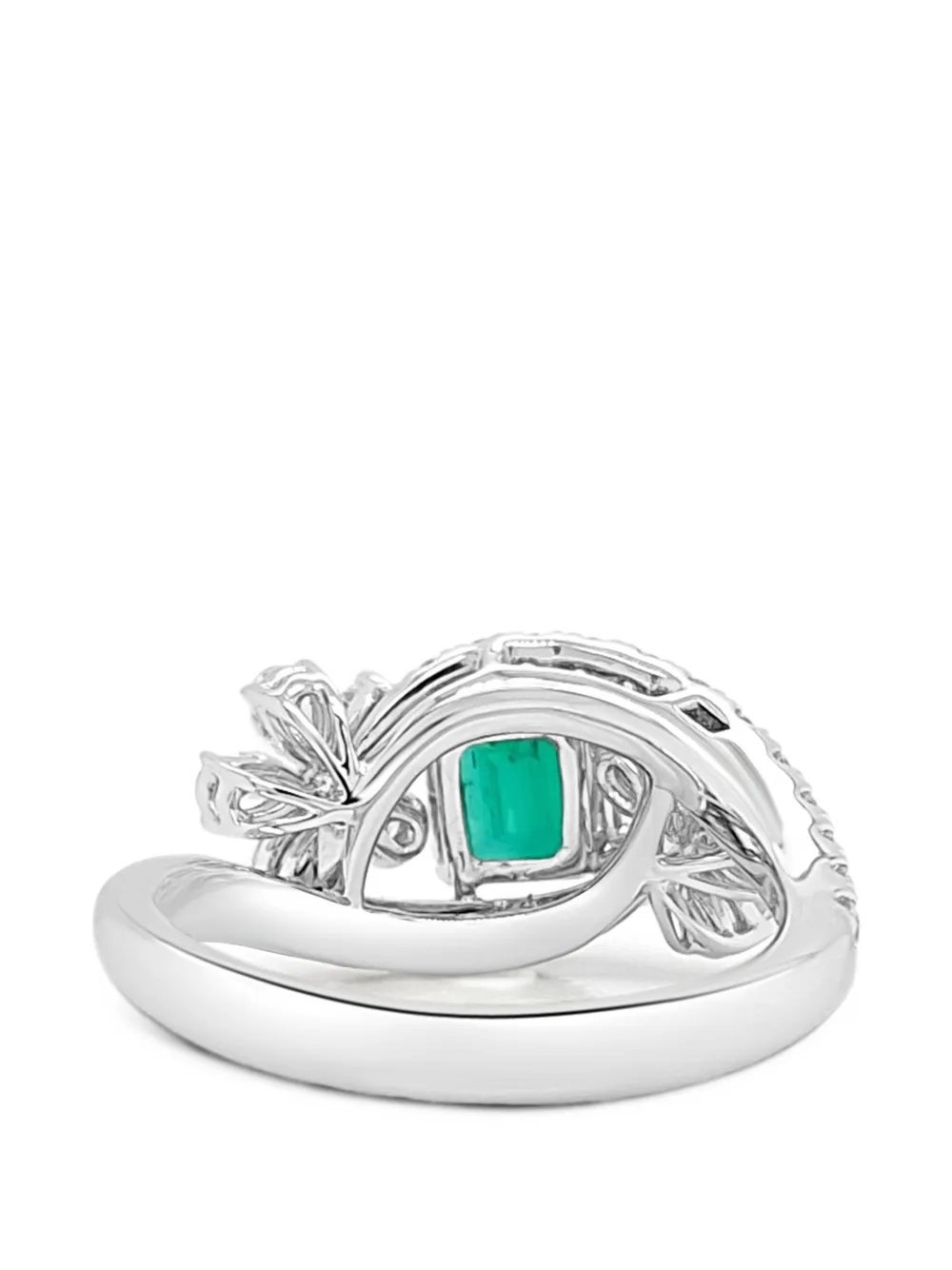 HYT Jewelry emerald and diamond ring - Argento